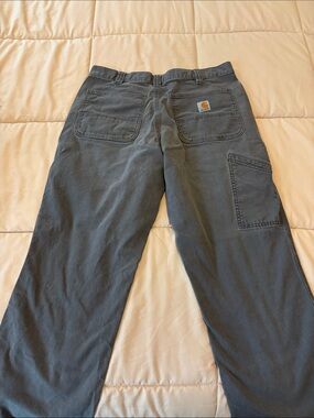 Carhartt Men's Cargo Pants in Charcoal Gray